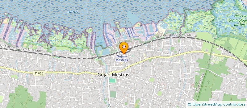 localisation de l'entreprise ABC REPRO ET SERVICES  GUJAN-MESTRAS