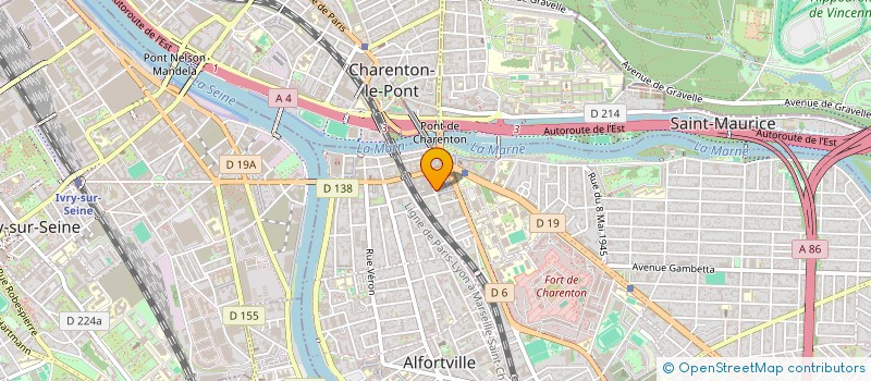 localisation de l'entreprise ABC ROBOTS à MAISONS-ALFORT