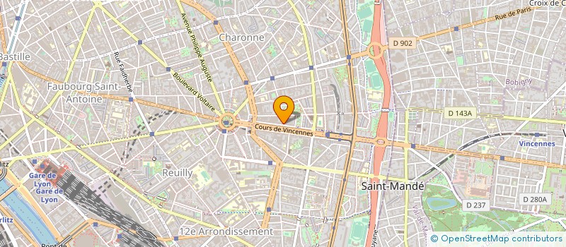 localisation de l'entreprise ABC SALLES à PARIS