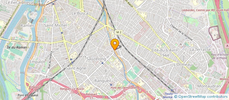 localisation de l'entreprise ABC SECURITE à TOULOUSE