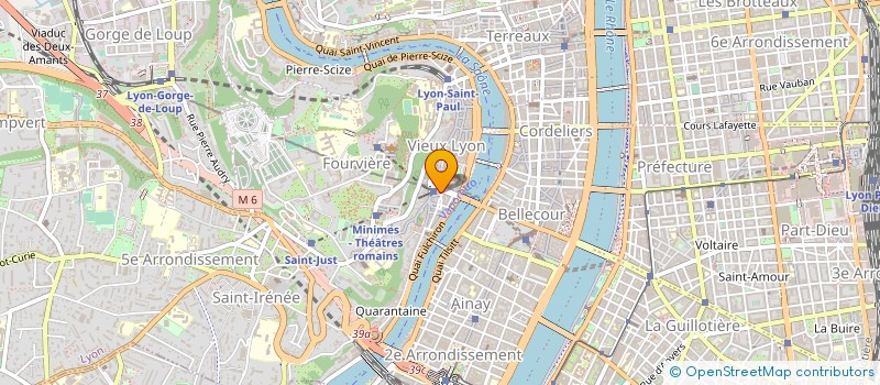 localisation de l'entreprise ABC SERVICE à LYON