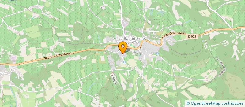 localisation de l'entreprise ABC SERVICES  LA BASTIDONNE