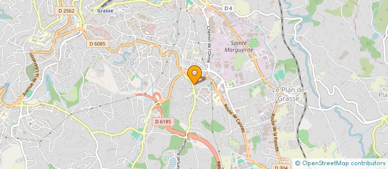 localisation de l'entreprise ABC SERVICES GRASSE à GRASSE