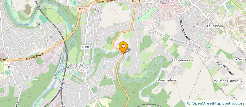 localisation de l'entreprise ABC SERVICES INFORMATIQUE SARL  SAINT-BENOIT