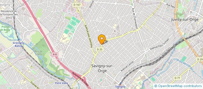 localisation de l'entreprise ABC SMOKE à SAVIGNY-SUR-ORGE