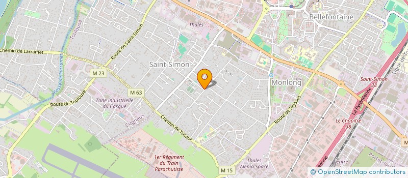 localisation de l'entreprise ABC SOLAIRE à TOULOUSE