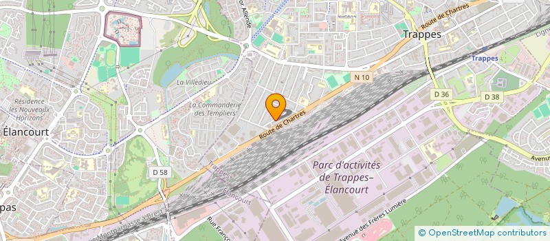 localisation de l'entreprise ABC SOLUTIONS à TRAPPES