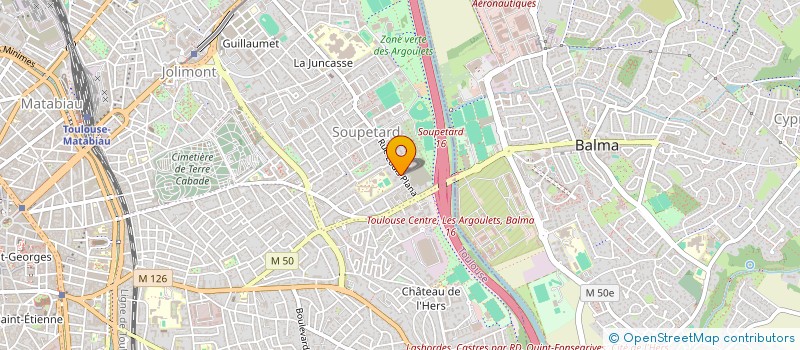 localisation de l'entreprise ABC SPECTACLE à TOULOUSE