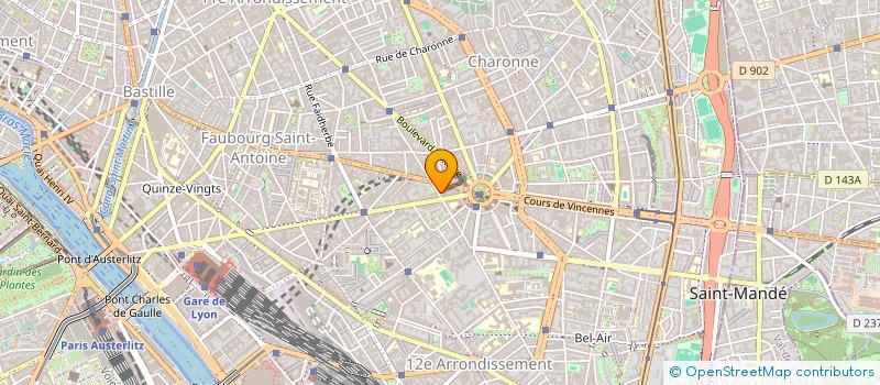 localisation de l'entreprise ABC STAR NET  PARIS