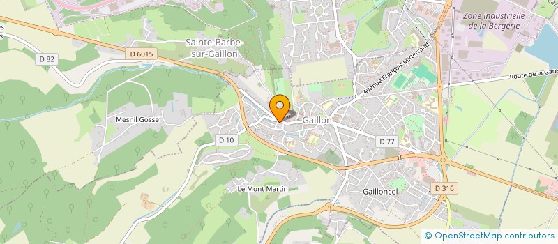 localisation de l'entreprise ABC TAXIS à GAILLON