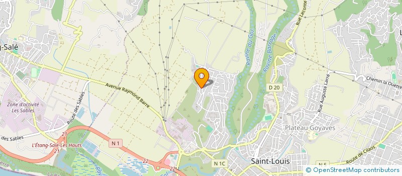localisation de l'entreprise ABC TAXIS SERVICES à SAINT-LOUIS