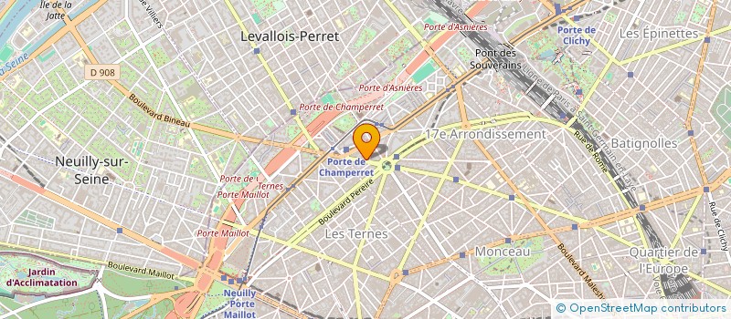 localisation de l'entreprise ABC TELECOM à PARIS