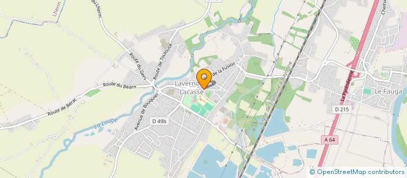 localisation de l'entreprise ABC TESSAROTTO  LAVERNOSE-LACASSE