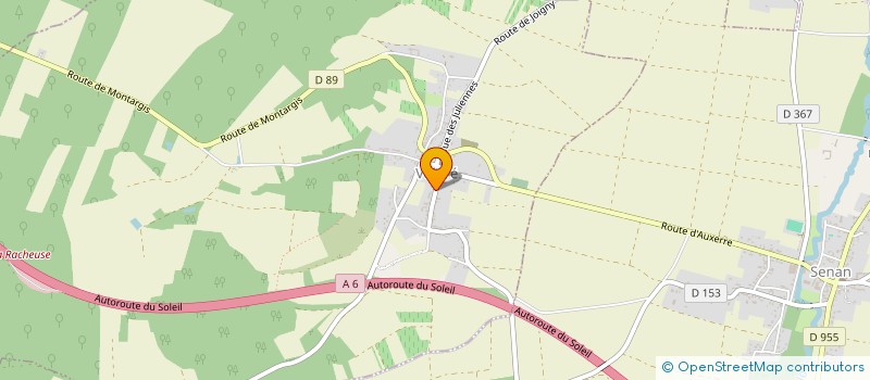 localisation de l'entreprise ABC VERT à MONTHOLON