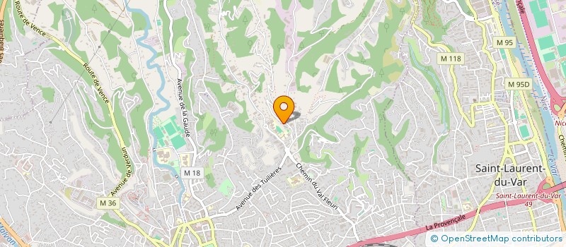 localisation de l'entreprise ABC ZEN à CAGNES-SUR-MER