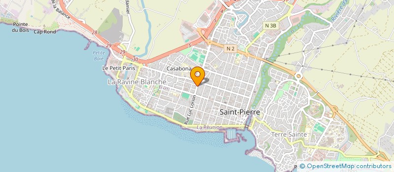 localisation de l'entreprise ABC2E à SAINT-PIERRE