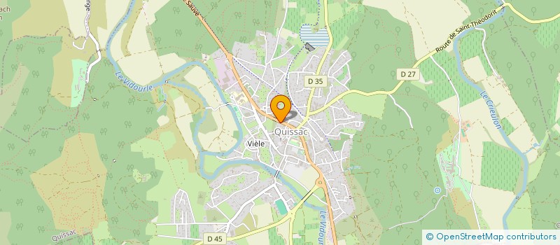 localisation de l'entreprise ABC2G  QUISSAC