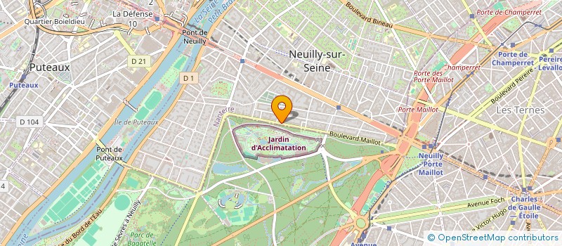 localisation de l'entreprise ABCB INVESTISSEMENT à NEUILLY-SUR-SEINE