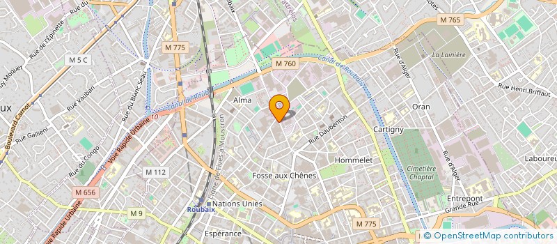 localisation de l'entreprise ABCC-V. PIRAINO à WAMBRECHIES