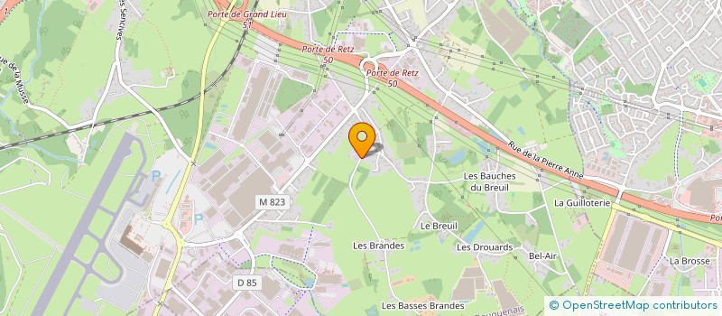 localisation de l'entreprise ABCD 4X4 à BOUGUENAIS