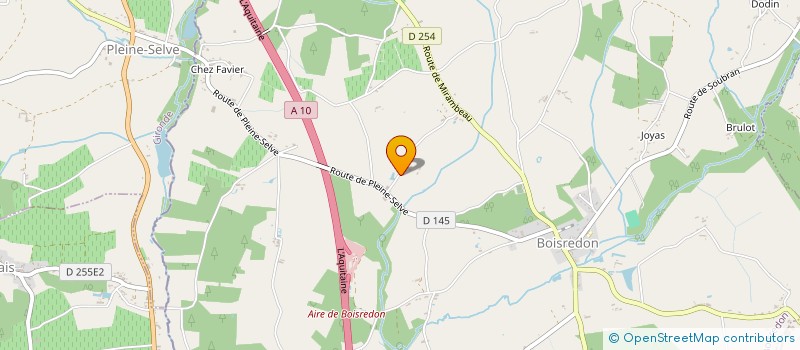 localisation de l'entreprise ABCD  BOISREDON