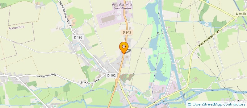 localisation de l'entreprise ABCD'AIRE à AIRE-SUR-LA-LYS