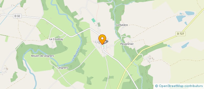 localisation de l'entreprise ABCD CANTON DE LA TRIMOUILLE  LA TRIMOUILLE