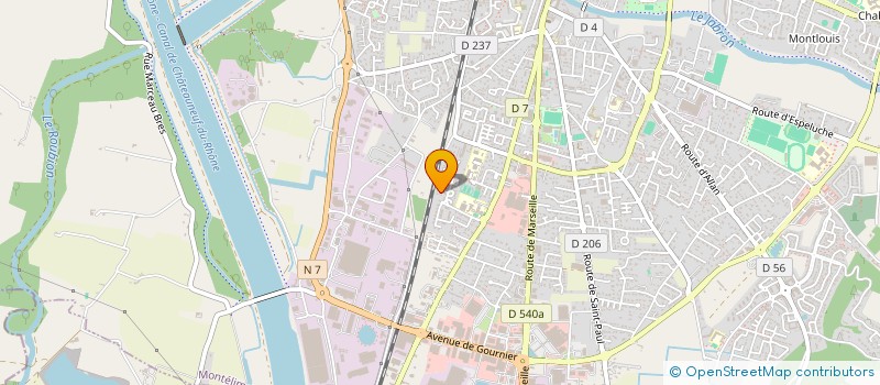 localisation de l'entreprise ABCD EXPRESS  MONTELIMAR