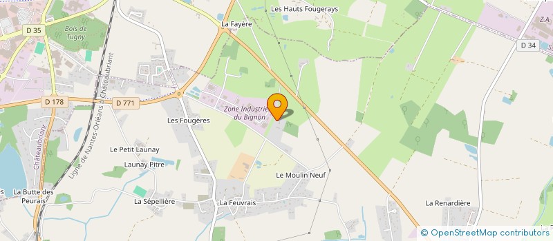 localisation de l'entreprise ABCD H à ERBRAY