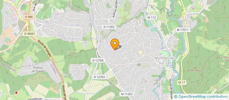 localisation de l'entreprise ABCD LOFT  MONTFERRIER-SUR-LEZ