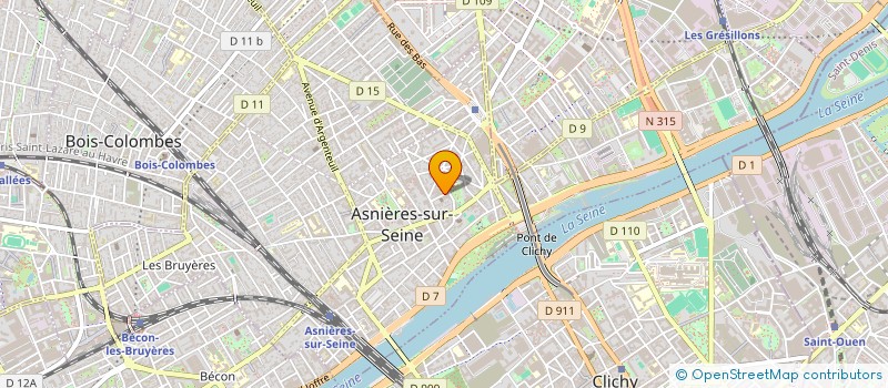 localisation de l'entreprise ABCD NUISIBLES à ASNIERES-SUR-SEINE