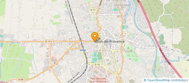 localisation de l'entreprise ABCD SERVICES à SALON-DE-PROVENCE