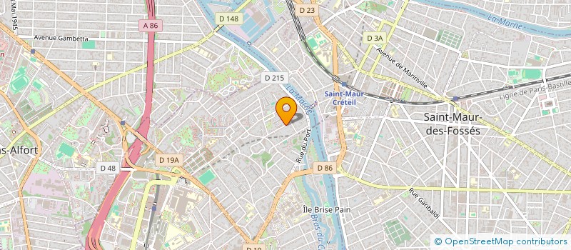 localisation de l'entreprise ABCDEJ à CRETEIL