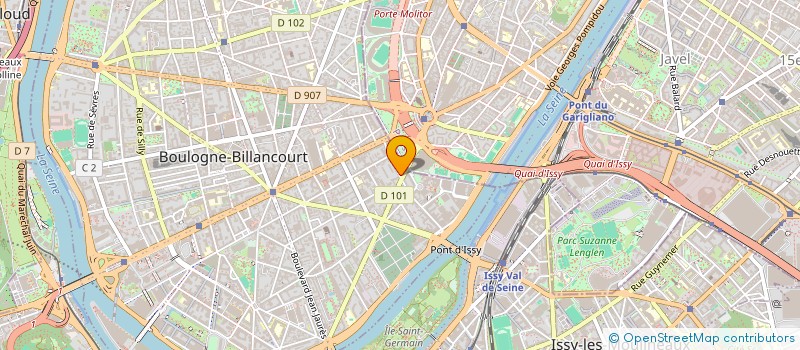 localisation de l'entreprise ABCDIS à BOULOGNE-BILLANCOURT