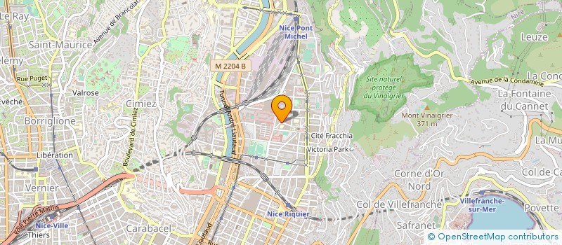 localisation de l'entreprise ABCDISCOUNTPRO à NICE