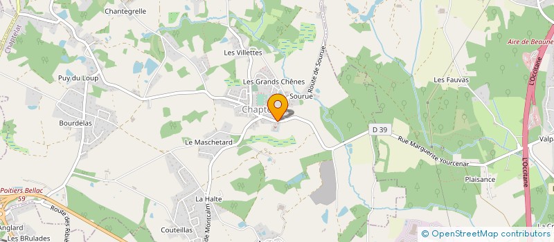 localisation de l'entreprise ABCENTRE 87 à COUZEIX
