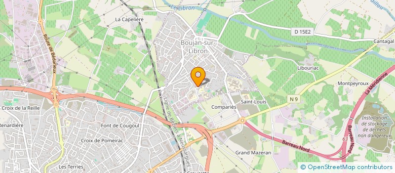 localisation de l'entreprise ABCERASTELL  LAURENS