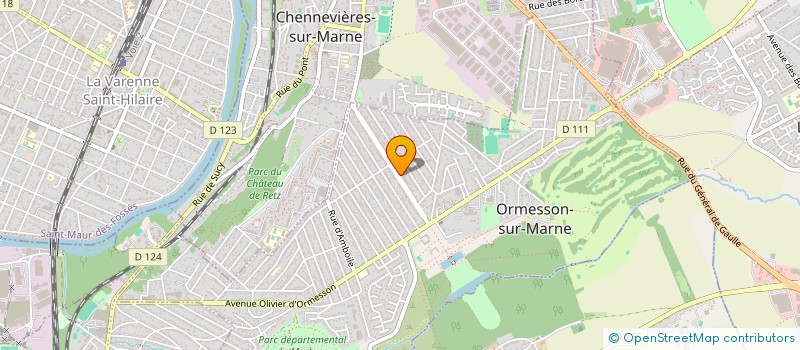 localisation de l'entreprise ABCG à ORMESSON-SUR-MARNE