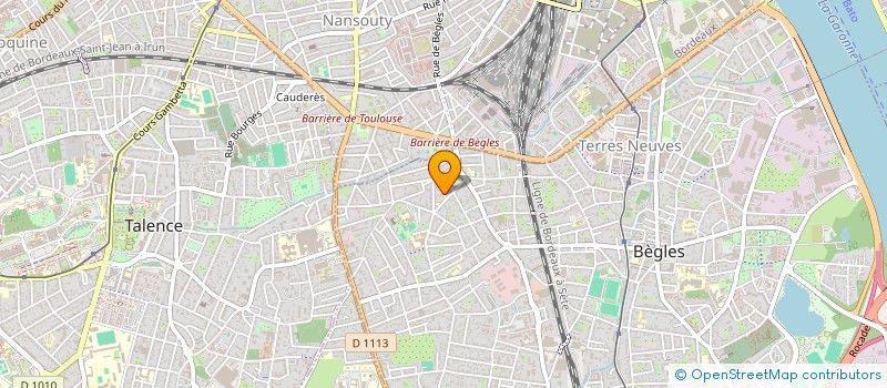 localisation de l'entreprise ABCH à BEGLES