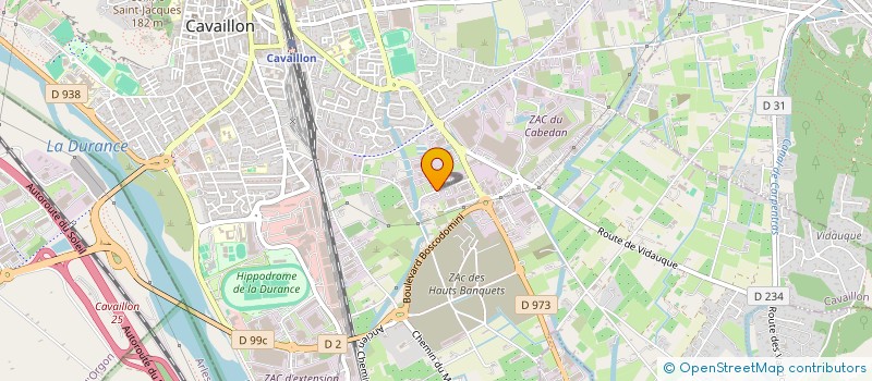 localisation de l'entreprise ABCI à CAVAILLON