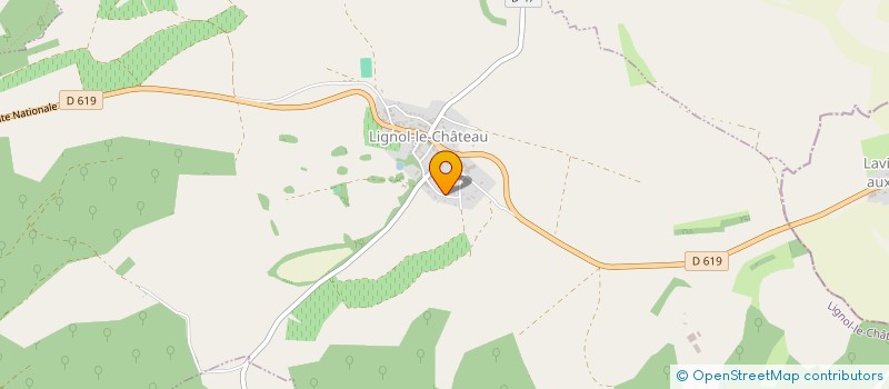 localisation de l'entreprise ABCL DIAGNOSTICS à LIGNOL-LE-CHATEAU