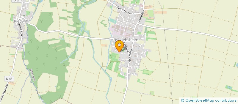 localisation de l'entreprise ABCL IMMO  JEBSHEIM