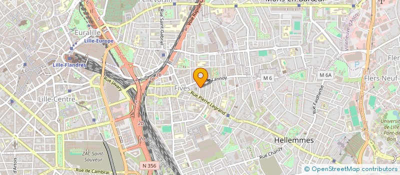 localisation de l'entreprise ABCLEARNING à LILLE