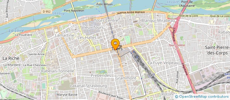 localisation de l'entreprise ABCMONTO à TOURS