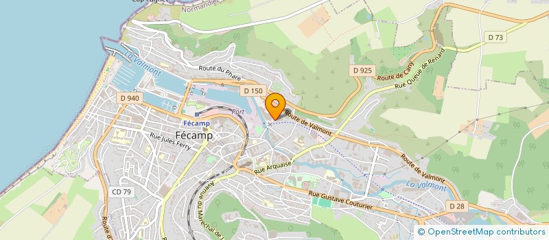 localisation de l'entreprise ABCO FRANCE SAS  FECAMP