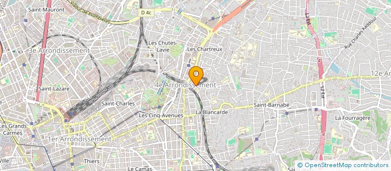 localisation de l'entreprise ABCODE à MARSEILLE