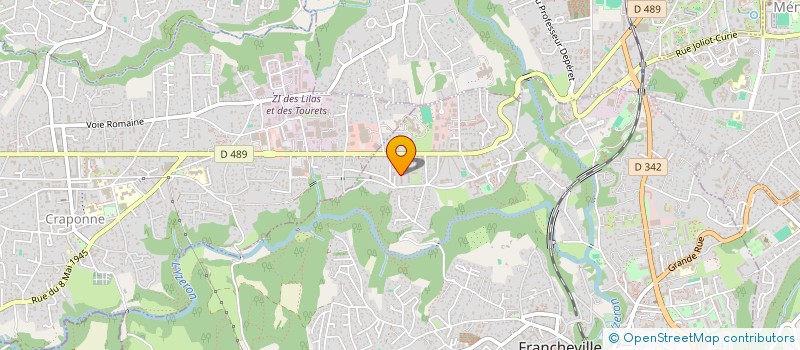 localisation de l'entreprise ABCONCEPT  FRANCHEVILLE