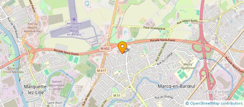 localisation de l'entreprise ABCONSEIL EURL à MARCQ-EN-BARŒUL