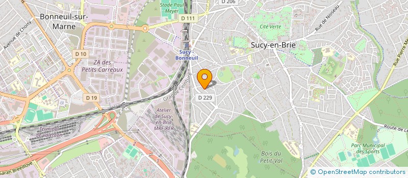 localisation de l'entreprise ABCONSULTING  CHAMPIGNY-SUR-MARNE