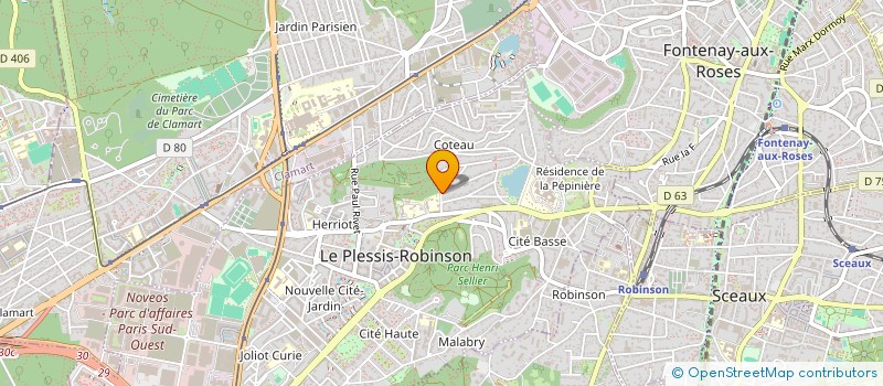 localisation de l'entreprise ABCT à LE PLESSIS-ROBINSON